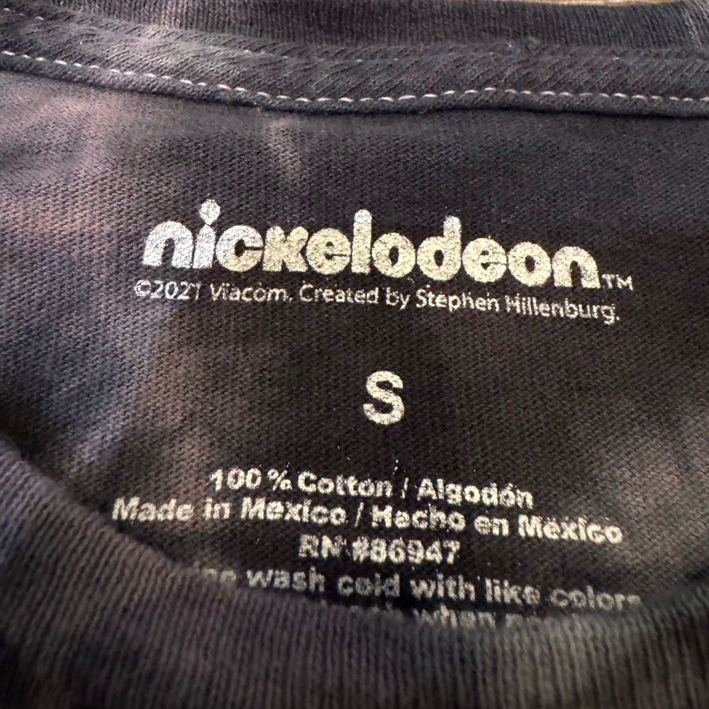 SpongeBob Tie Dye Tee S - Picture 2 of 3